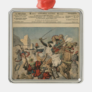 Nahe Casablanca die goumiers Aufladung Ornament Aus Metall