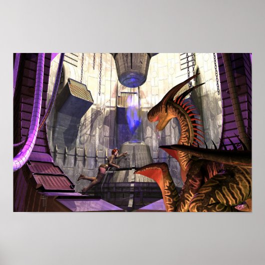 Nahe Chase End (18" x 12") Art Print Poster (Vorne)