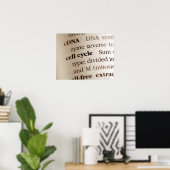 Nahe chemischer Begriffe im Wörterbuch Poster (Heimbüro)