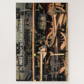 nahe Dampferräder und Kolben: Puzzle (Vertikal)