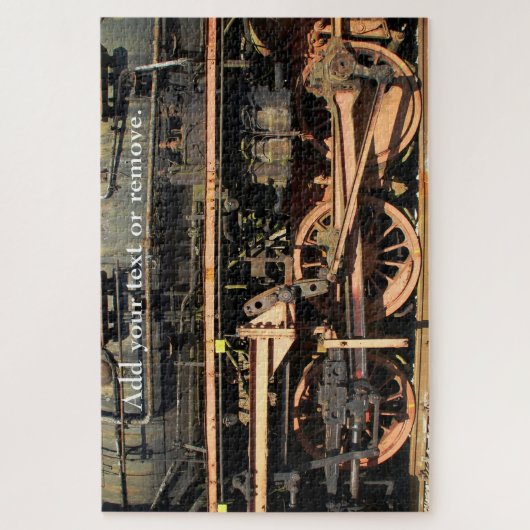 nahe Dampferräder und Kolben: Puzzle (Vertikal)