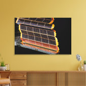 Nahe Darstellung der Solaranlagen Leinwanddruck (Insitu (Wohnzimmer))