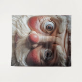 Nahe Darstellung des überraschenden Ausdrucks des Wandteppich (Vorderseite (Horizontal))