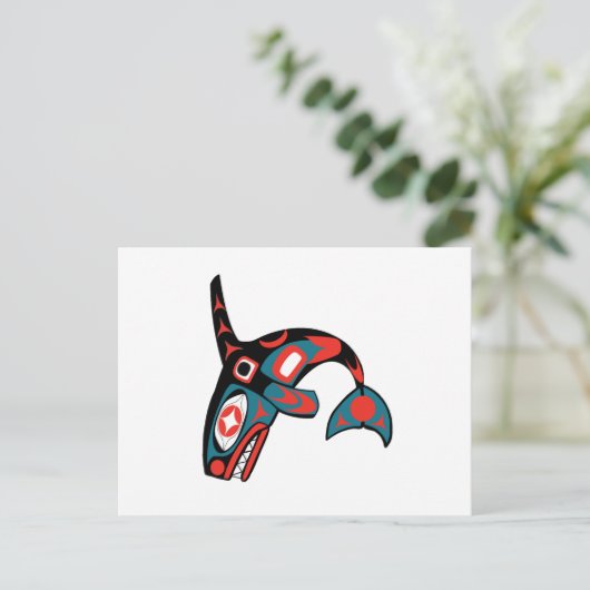 NAHE DEM PERIMETER POSTKARTE (Stehend Vorderseite)