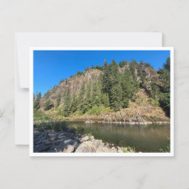 Nahe dem Swift-Reservoir Postkarte