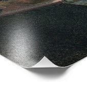 Nahe dem Tode erleben, wie böse Dämonenspirale zu Fotodruck (Ecke)