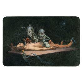 Nahe dem Tode erleben, wie böse Dämonenspirale zu  Magnet