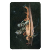 Nahe dem Tode erleben, wie böse Dämonenspirale zu Magnet (Vertikal)