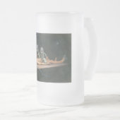 Nahe dem Tode erleben, wie böse Dämonenspirale zu  Mattglas Bierglas (VorderseiteRechts)