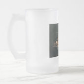 Nahe dem Tode erleben, wie böse Dämonenspirale zu  Mattglas Bierglas (Links)