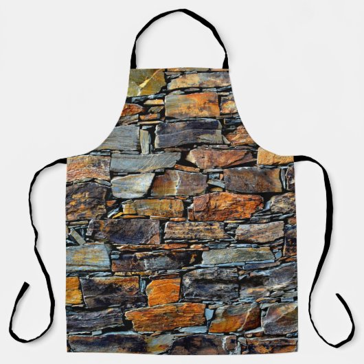 Nahe Detailansicht eines alten Steines w Schürze (Vorderseite)