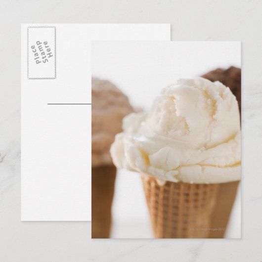 Nahe Eistücher Postkarte (Vorne/Hinten)