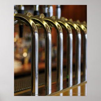 Nahe Erfassung von Bar Poster