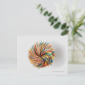 Nahe Farbstifte Postkarte (Stehend Vorderseite)