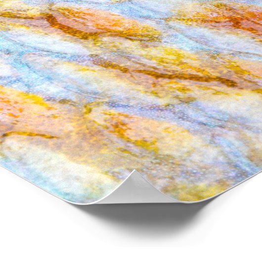 Nahe Fischskala Poster (Ecke)