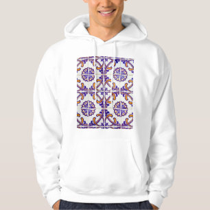 Nähe Fliesenmuster, Portugal Hoodie