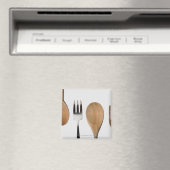 Nahe Gabel mit Holzlöffel Magnet (In Situ (Geschirrspüler))