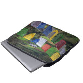 Nahe Gebet-Flaggen Laptopschutzhülle (Vorne Knopf)