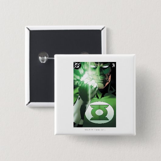 Nahe hohe Abdeckung der grünen Laterne Button (Vorne & Hinten)