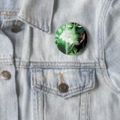 Nahe hohe Abdeckung der grünen Laterne Button (Beispiel)