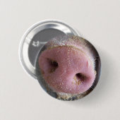 Nahe hohe Fotografie der rosa Schweinnase Button (Vorne & Hinten)