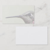 nahe hohe Geschäftskarte des Kolibris Visitenkarte (Vorne/Hinten)
