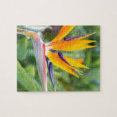 Nahe hohe Kran-Blume oder Strelitzia reginaei Puzzle (Horizontal)