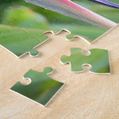 Nahe hohe Kran-Blume oder Strelitzia reginaei Puzzle (Seite)