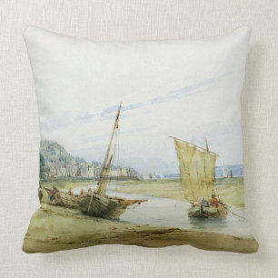 Nahe Honfleur c.1822 (w/c über Graphit auf Papier Kissen