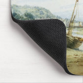 Nahe Honfleur c.1822 (w/c über Graphit auf Papier) Mousepad (Ecke)