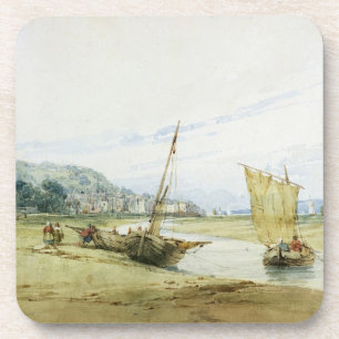 Nahe Honfleur c.1822 (w/c über Graphit auf Papier Untersetzer