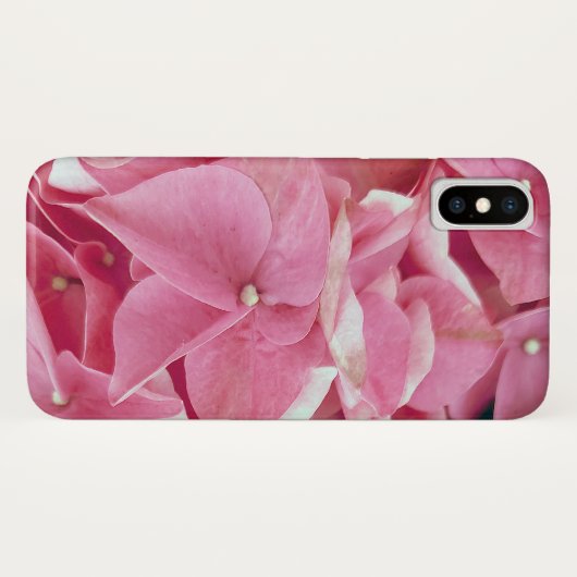 nahe Hydrangea Case-Mate iPhone Hülle (Rückseite (Horizontal))