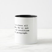 Nahe Klammer-Tasse Tasse (Zentrum)