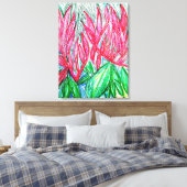 Nahe Komplementarität Leinwanddruck (Insitu (Schlafzimmer))