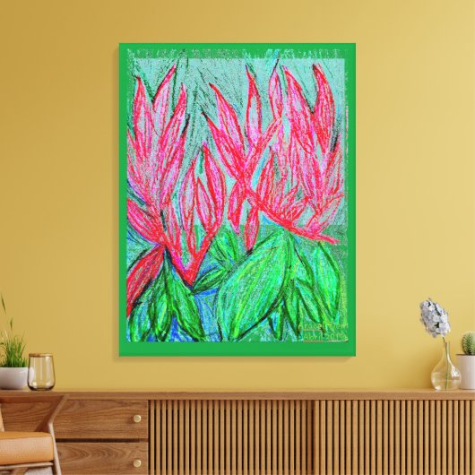 Nahe Komplementarität Leinwanddruck (Insitu (Wohnzimmer))