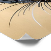 Nahe Leopardenmalerei Kunst Poster (Ecke)