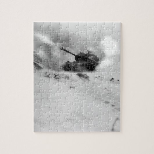 Nahe Lied Sil-Li Korea, ein Behälter des 6. _War Puzzle (Vertikal)