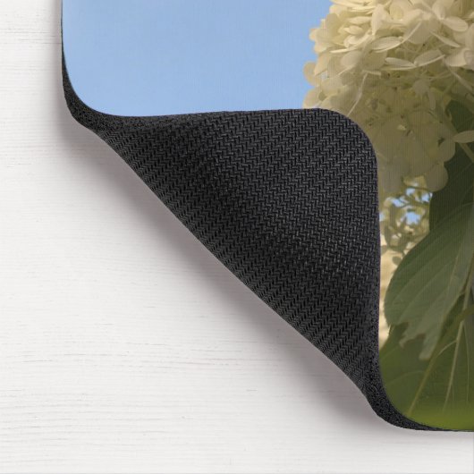 Nahe Limone Hydrangeas, die auf Sky Mousepad zeige (Ecke)