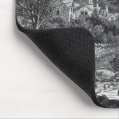 Nahe Lynmouth "von der Freizeit-Stunde", 1888 Mousepad (Ecke)