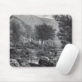 Nahe Lynmouth "von der Freizeit-Stunde", 1888 Mousepad (Mit Mouse)