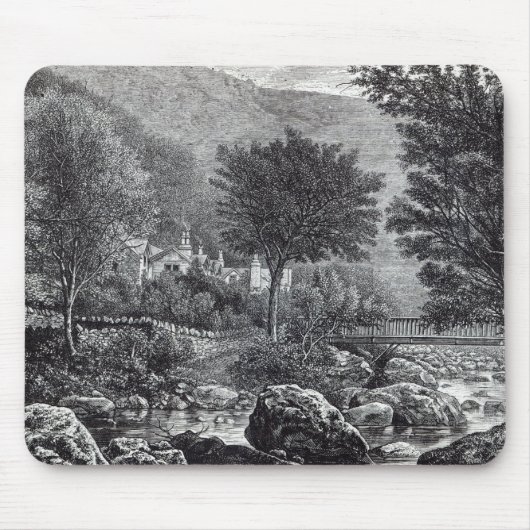 Nahe Lynmouth "von der Freizeit-Stunde", 1888 Mousepad (Vorne)