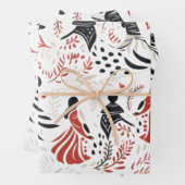 nahe Menschen haben Hewaii-Packpapier Geschenkpapier Set (Beispiel)