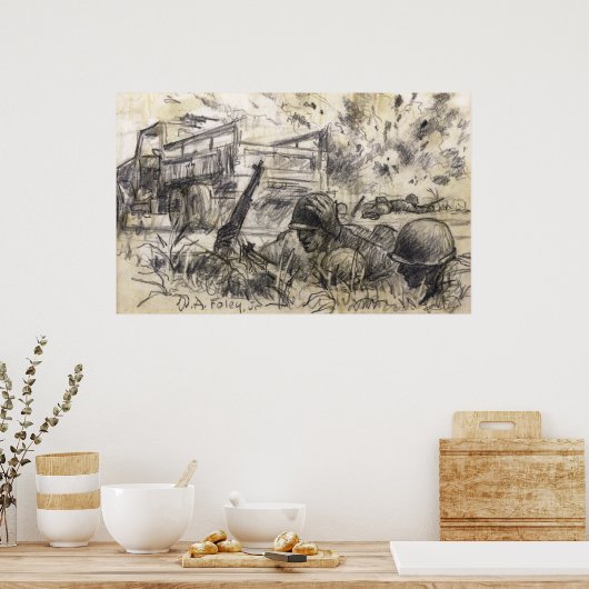 Nähe Miss Poster (Küche)