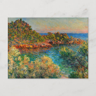 Nahe Monte Carlo, berühmtes Gemälde von Claude Mon Postkarte