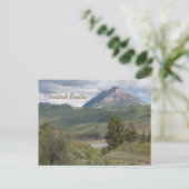 Nahe Peanut See Butte mit Haube, Co-Postkarte Postkarte (Stehend Vorderseite)