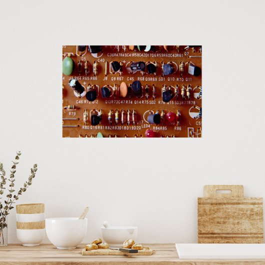 Nahe Platine Poster (Küche)