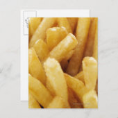Nahe Pommes frites Postkarte (Vorne/Hinten)