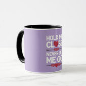 Nahe Reiseumarmung Tasse (Vorderseite Links)