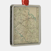 Nähe Richmond, VA, Halbinsel Ornament Aus Metall (Rechts)