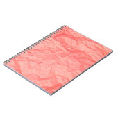 Nahe, rosa Falte mit Papier p Notizblock (Linke Seite)